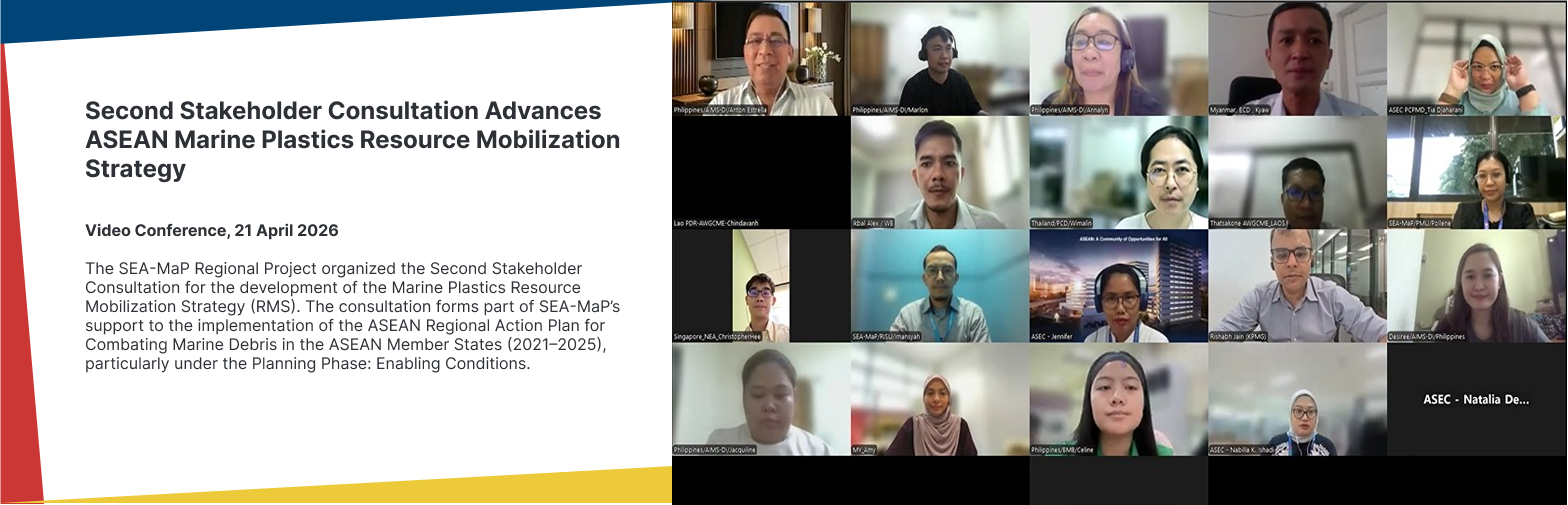 Second Stakeholder Consultation Advances ASEAN Marine Plastics Resource Mobilization Strategy